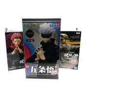 Gift set of 3 japanese figures Jujutsu Kaisen