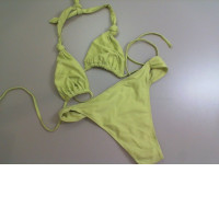 Women's bikini swimsuit, green Women's bikini swimsuit, green
