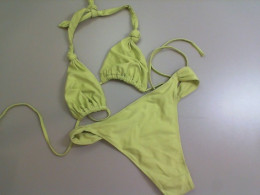 Women's bikini swimsuit, green Women's bikini swimsuit, green