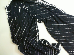 Black loose-fitting trousers-skirt Black loose-fitting trousers-skirt