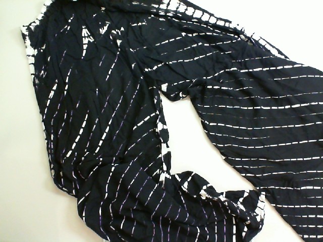 Black loose-fitting trousers-skirt Black loose-fitting trousers-skirt