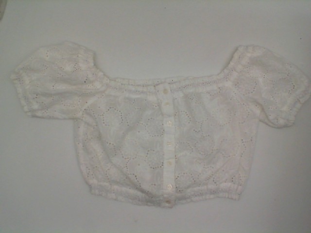 White women's T-shirt with buttons size M White women's T-shirt with buttons size M