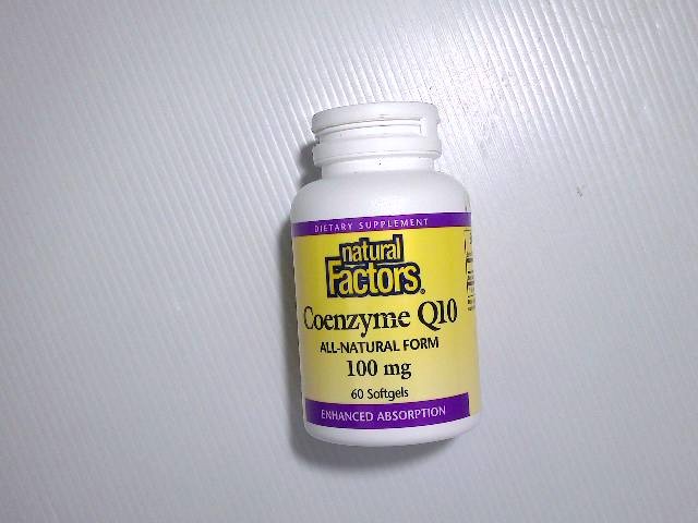 natural factors coenzyme Q10 supplement natural factors coenzyme Q10 supplement