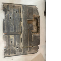 Golf car underbody protection