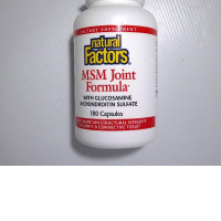 Natural factors MSM joint formula supplement capsule Natural factors MSM joint formula supplement capsule