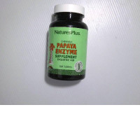 NaturesPlus papaya enzyme supplement