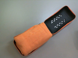 Towel orange color with case sport