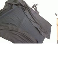 Black dress woman bathrobe