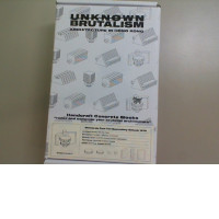 Unknown Brutalalism Handcraft Concrete Blocks