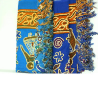 set of scarf blue (2pes/set) set of scarf blue (2pes/set)