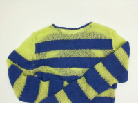 Blue-yellow women's longsleeve