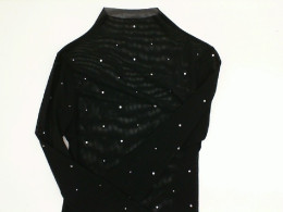 Black women's transparent blouse Black women's transparent blouse