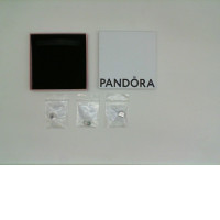 Set of 3 PANDORA accessory for bracelet, set with case