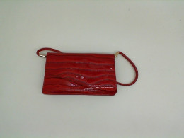 Red women's handbag
