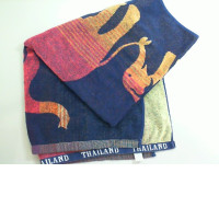 Blue towel Thailand