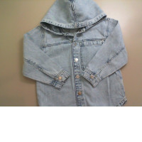 Denim jacket for a child up to 8 years old Denim jacket for a child up to 8 years old
