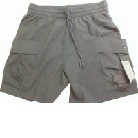 Men's black drawstring shorts