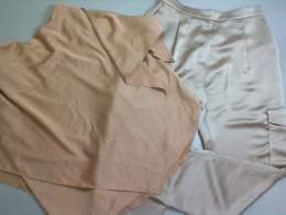 Women's set, blouse+pants, brown Women's set, blouse+pants, brown