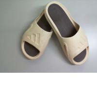 Men's flip flops, beige, size 41