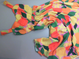 Bright summer dress, fluffy with straps Bright summer dress, fluffy with straps