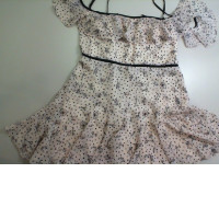 Women's tunic with straps, brown Women's tunic with straps, brown