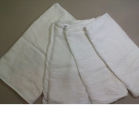 Set of 4 pillowcases, white cotton