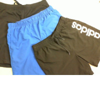Set of 3 pairs of sports shorts 2 black + 1 blue Set of 3 pairs of sports shorts 2 black + 1 blue