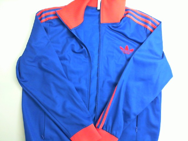 Sports jacket, blue, with zipper ADIDAS Sports jacket, blue, with zipper ADIDAS