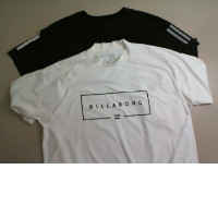 Set of 2 sports T-shirts, white+black Set of 2 sports T-shirts, white+black