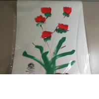 Painting of an elephant Thailand