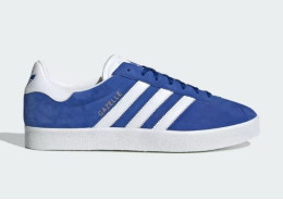 ADIDAS GAZELLE 85 SHOES BLUE SIZE UK 9 ADIDAS GAZELLE 85 SHOES BLUE SIZE UK 9