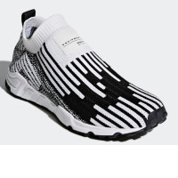 ADIDAS EQT SUPPORT SOCK PRIMEKNIT AVAILABLE IN WHITE/BLACK SIZE UK10