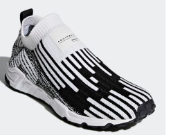 ADIDAS EQT SUPPORT SOCK PRIMEKNIT AVAILABLE IN WHITE/BLACK SIZE UK10 ADIDAS EQT SUPPORT SOCK PRIMEKNIT AVAILABLE IN WHITE/BLACK SIZE UK10
