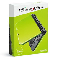 Nintendo 3DS LL Lime Green Black Console 