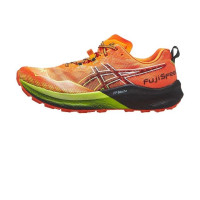 ASICS Fuji Speed 2 Men's Shoes Bright Orange/Red  size UK8.5