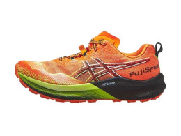ASICS Fuji Speed 2 Men's Shoes Bright Orange/Red  size UK8.5