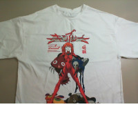 T-shirt white anime hero