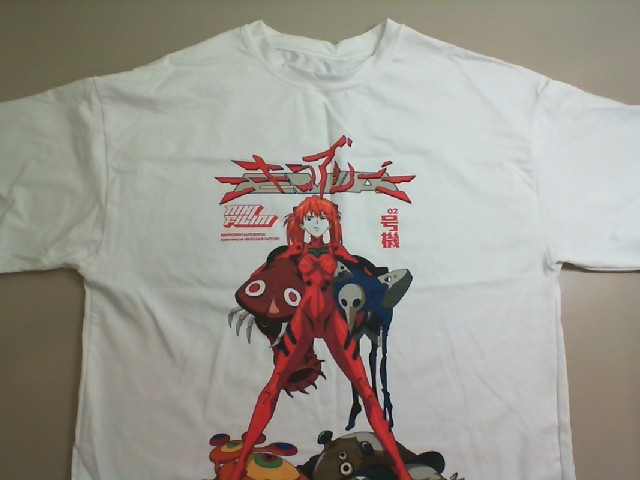 T-shirt white anime hero T-shirt white anime hero