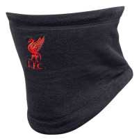 Liverpool Neck Warmer Fleece - Black/Red Kids Liverpool Neck Warmer Fleece - Black/Red Kids