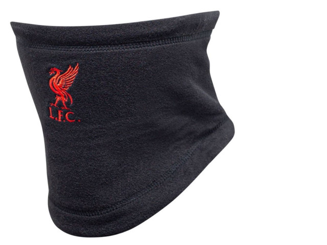 Liverpool Neck Warmer Fleece - Black/Red Kids Liverpool Neck Warmer Fleece - Black/Red Kids