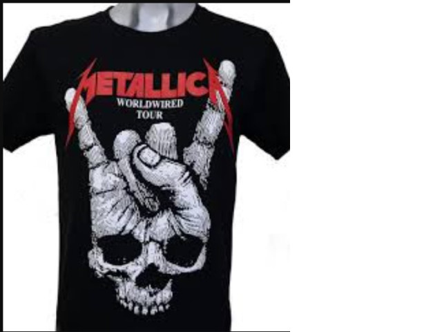 Metallica t-shirt WorldWired Tour size XL Metallica t-shirt WorldWired Tour size XL