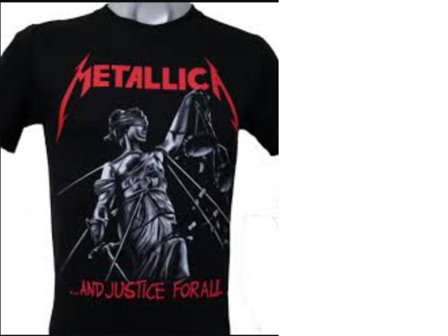 Metallica t-shirt ...and Justice for All size XL Metallica t-shirt ...and Justice for All size XL