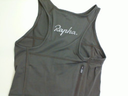 Sports top, dark green, with pocket Rapha