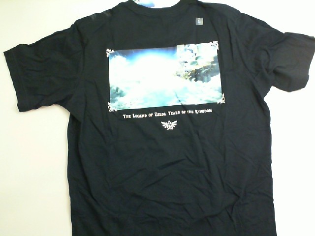 T-shirt black anime heroes, size L Legend Zibra T-shirt black anime heroes, size L Legend Zibra