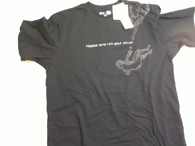 T-shirt black anime heroes, size XS Legend Zibra T-shirt black anime heroes, size XS Legend Zibra