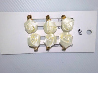 Hair clips set 6 pcs