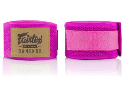 SET OF Fairtex HW4 Pink Mesh Handwraps (2pcs/set)