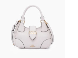 white shoulder bag