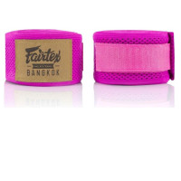 Fairtex HW4 Pink Mesh Handwraps 