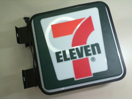 Wall lamp, 7/11 sign